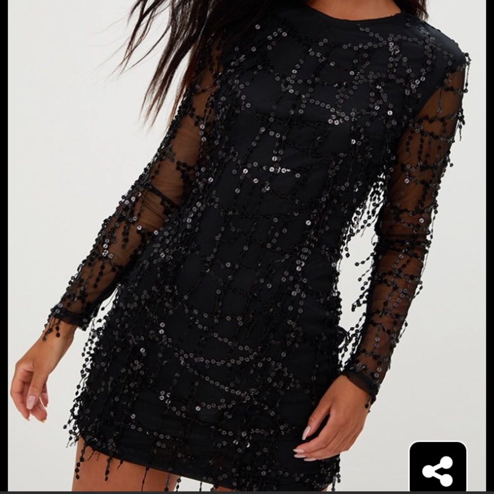 Short sparkle dress